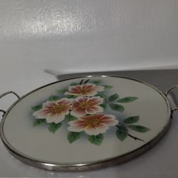 MC - VINTAGE CAKE PLATE - TRAY 12"