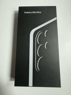 Samsung Galaxy S26 Ultra 256GB SM-S948U (Verizon) Box+ Accessories Black