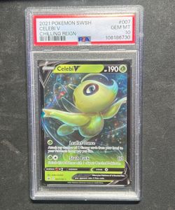 Pokemon card slab celebi