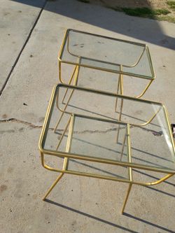 Two little end tables