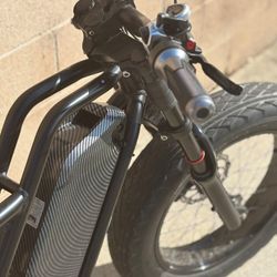 Akez Electric Bikes 1500w this bike still new used once no charger no scratches no marks in the best condition money really needed