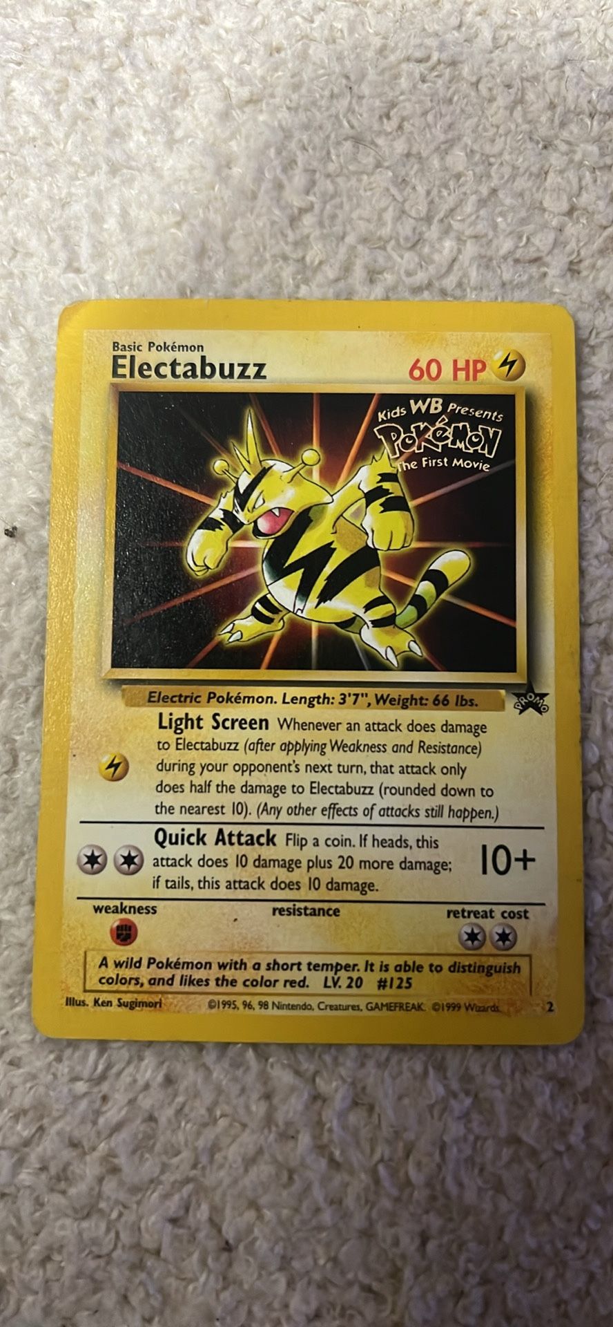 electabuzz pokemon the first movie card Pokemon Movie Promo Card Set of 4 Electabuzz, Dragonite, Pik : Amazon.ae:  Toys