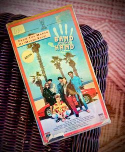 Physical Media! Michael Mann! “BAND OF THE HAND” on VHS