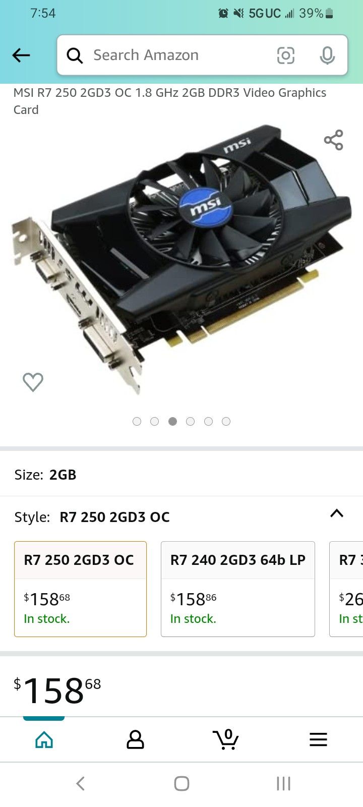 R7 250 2gb Ddr3 80