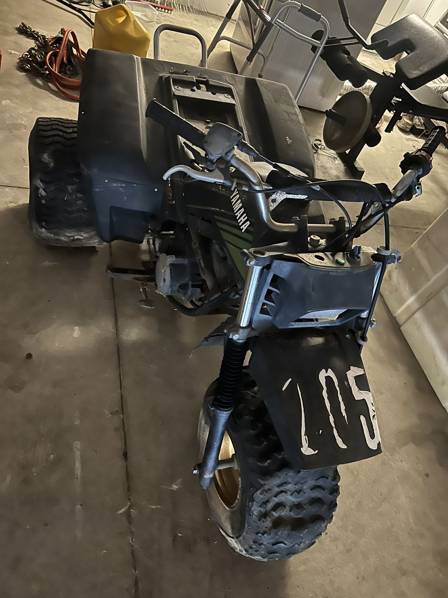 Yamaha 225dx Dirt Trimoto