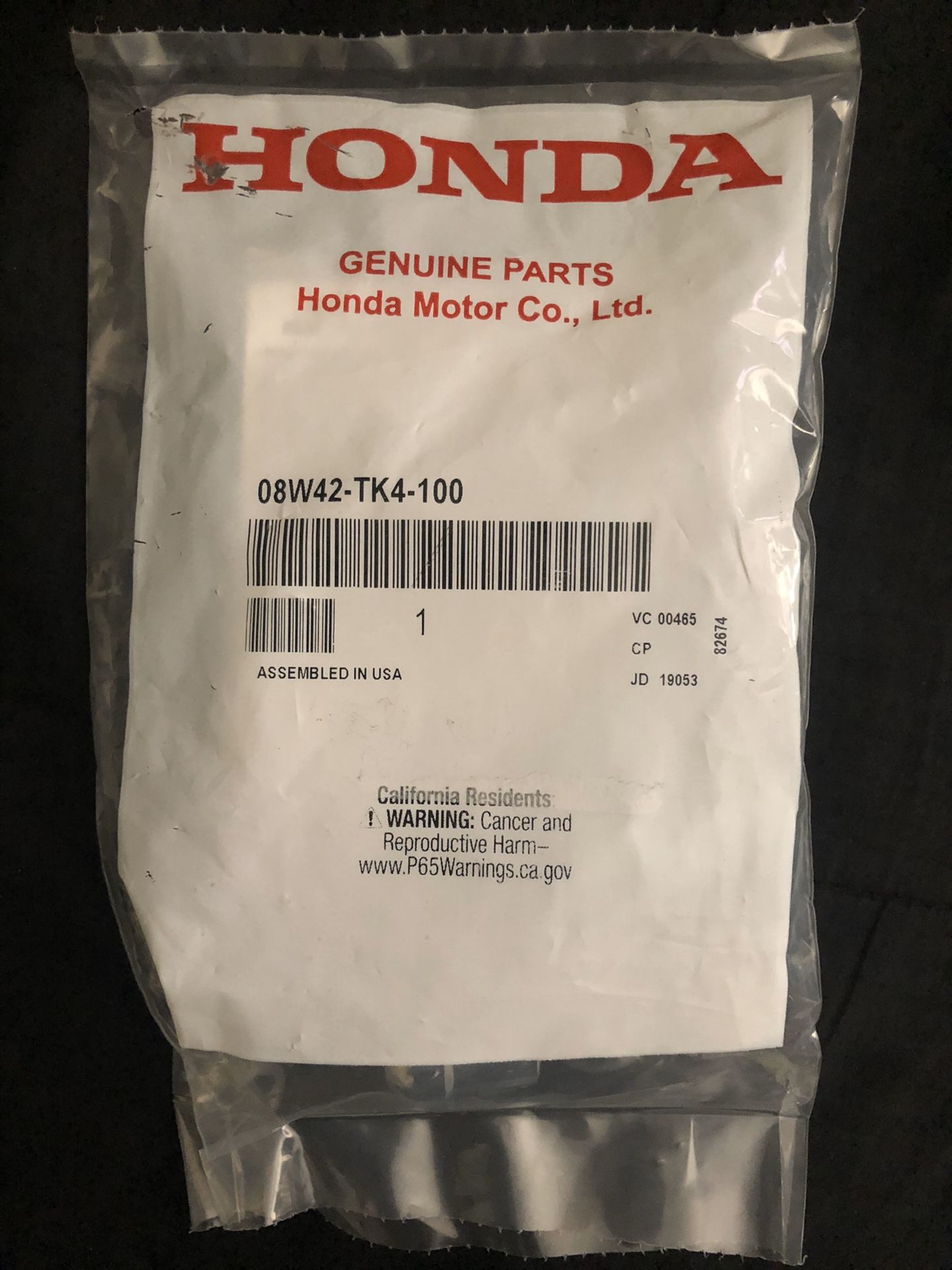 OEM Honda Locks