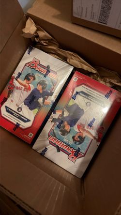 2026 Topps Bowman Baseball Factory Sealed Hobby Jumbo Box In Hand