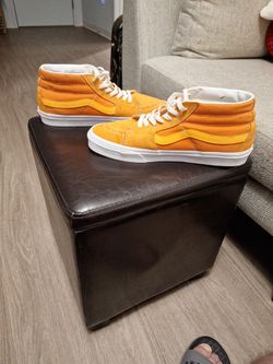 vans sk8 mid sunflower