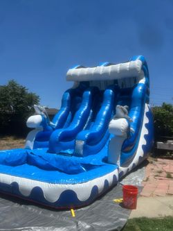 Large waterslide