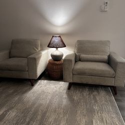 Two Arm Chairs / Accent Chairs 