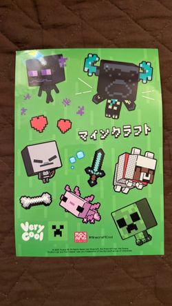 Cool Shirtz x Minecraft (set of stickers)