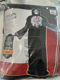 Bleeding Skeleton Costume