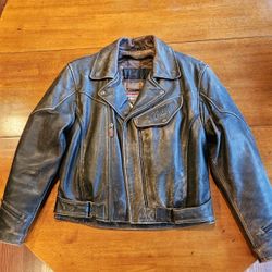  Leather Motorcycle Jacket