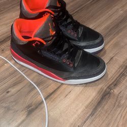 Jordan 3s No Box Size 9