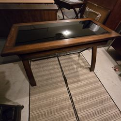 Office Desk - Whalen Furniture, Cherry Brown