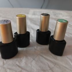 SET- SOAK OFF GEL POLISH TOP & BASE COATS ( SEE DESCRIP)