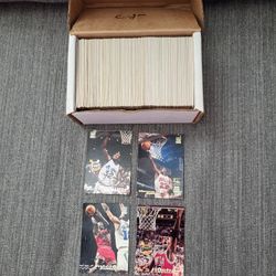 1993-94 Topps Stadium Club Basketball Card Complete Set Series 1 and 2 Michael Jordan Shaq HOF