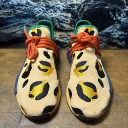 Adidas X Pharrell NMD Human Race Animal Print Pulse Amber 