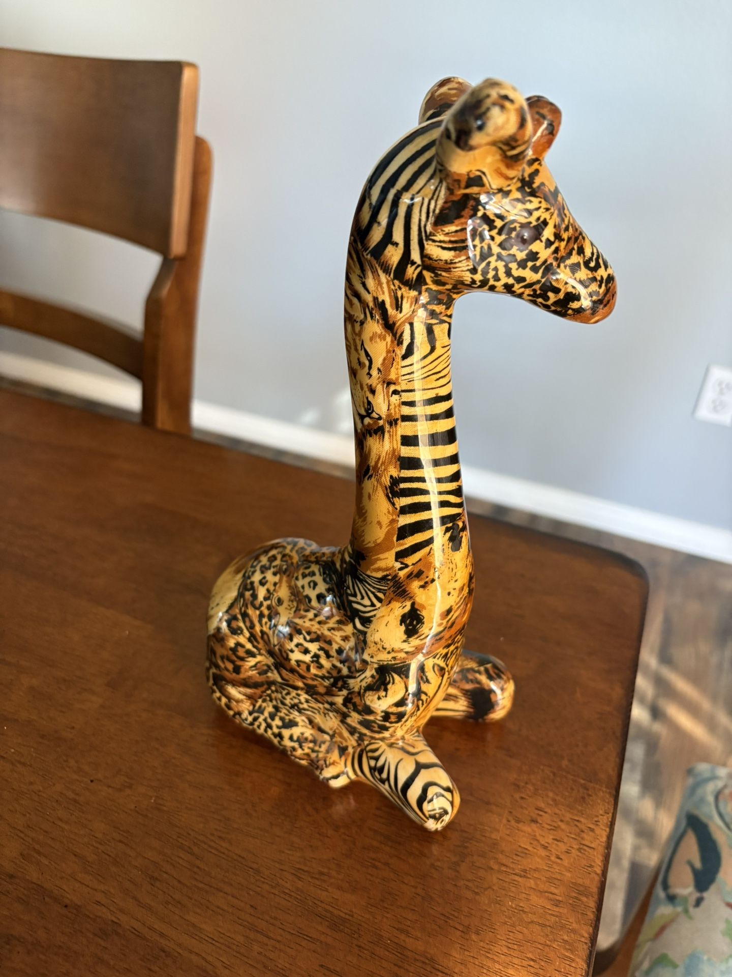 Vintage La Vie Safari Giraffe