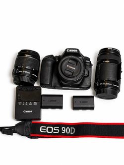 Canon EOS 90D DSLR Camera Bundle