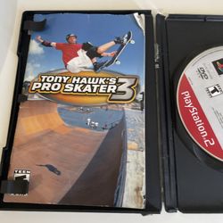 Tony Hawk's Pro Skater 3 (Sony PlayStation 2, 2002) for sale