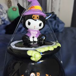 Halloween Kuromi Cookie Jar