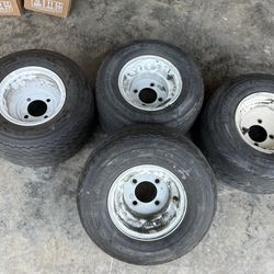 Golf chart wheels