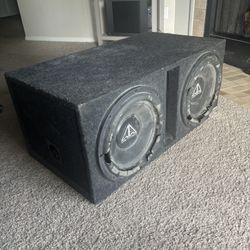 2 12” Addictive Audio Subwoofer’s