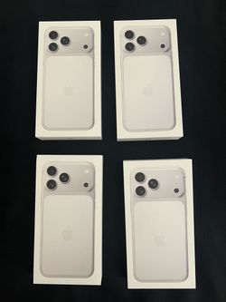 New Apple iPhone 17 pro max silver unlocked or 17 pro I deliver
