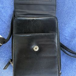 Small Black Travel Purse