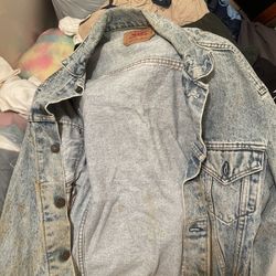 Levi's Jacket Small Vintage Acid Wash