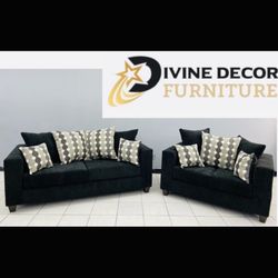 New Sofa + Loveseat 