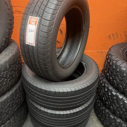 225/60R17 Michelin Defender High Tread Full Set of 4 Tires