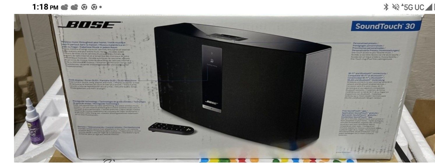 Bose 30 Soundtouch Speaker
