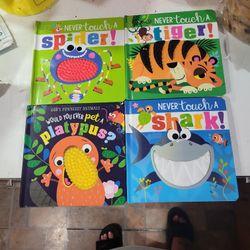 4 Kids Touch And Feel Books 