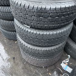 Set of four Used General 245/70R17 $300
