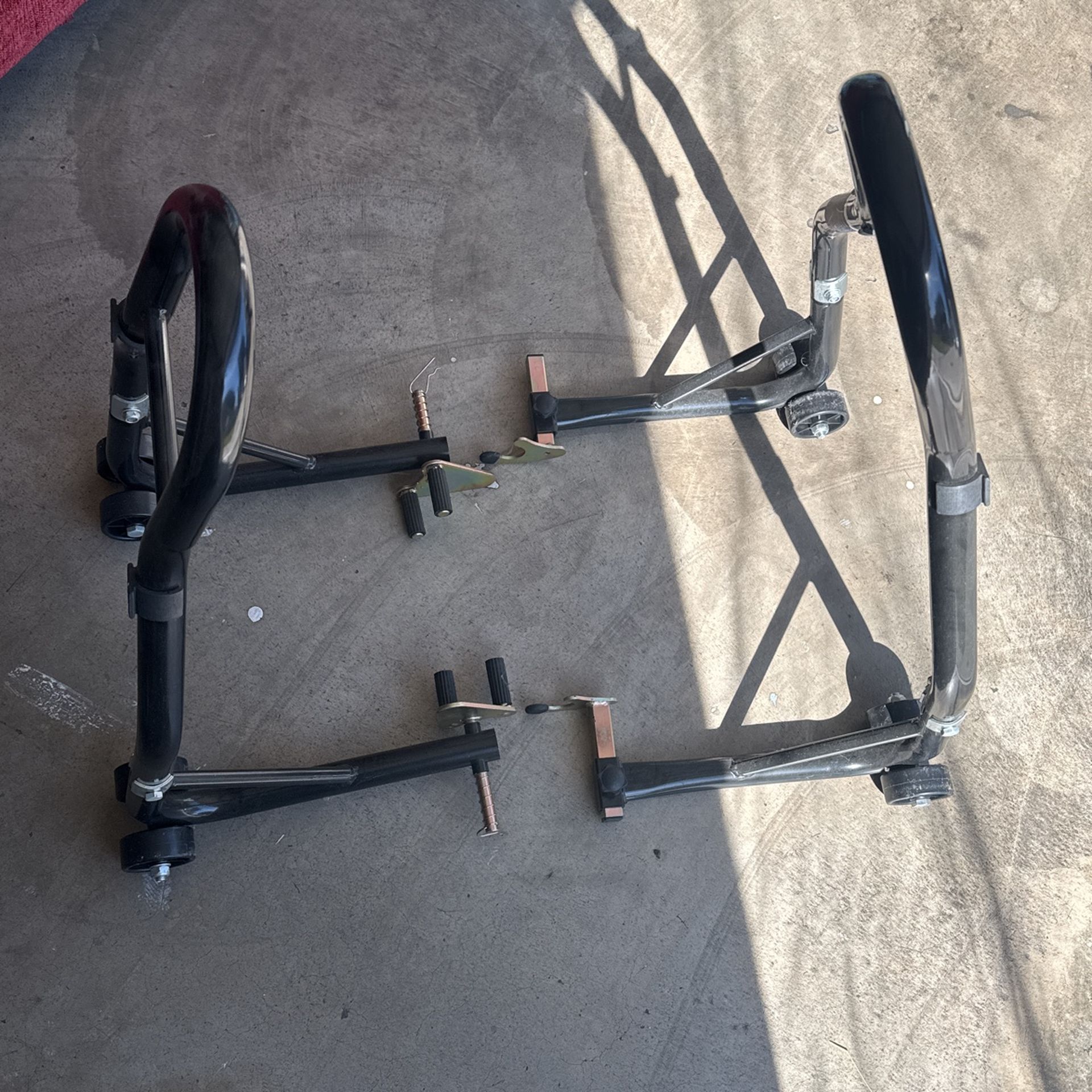 Motorcycle Front And Rear Stand