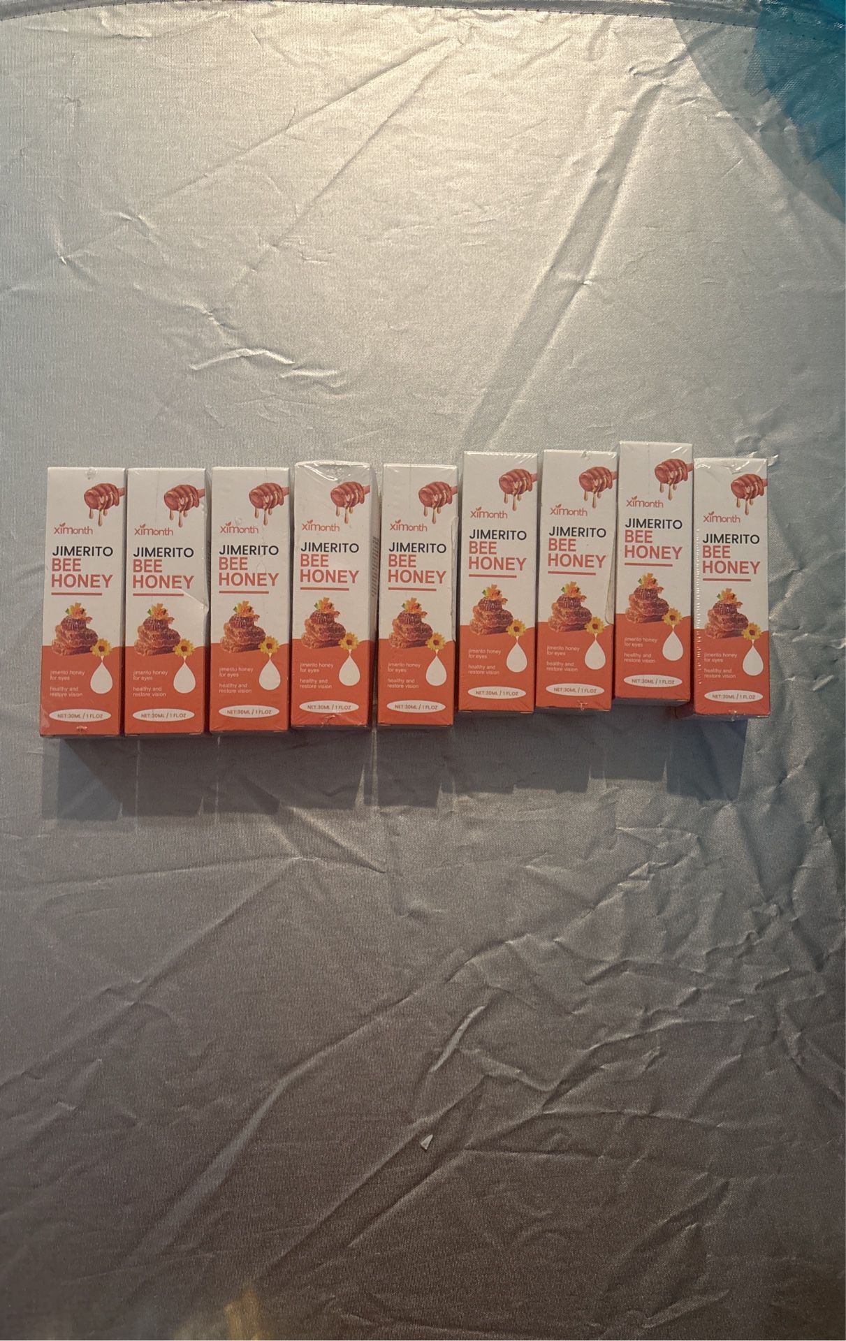 9 Pcs Of Honey for Eyes Honey Eye Drops Jimer Bee Honey for Eye Stingless Bee Honey Eye Drops Moisturizes Eyes