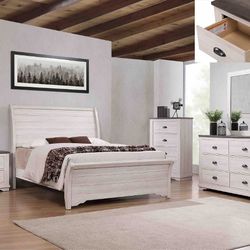 Coralee 5 Pc Queen Bedroom Set 