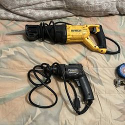 Sawzall & Drill For Sale! Moving Sale!!