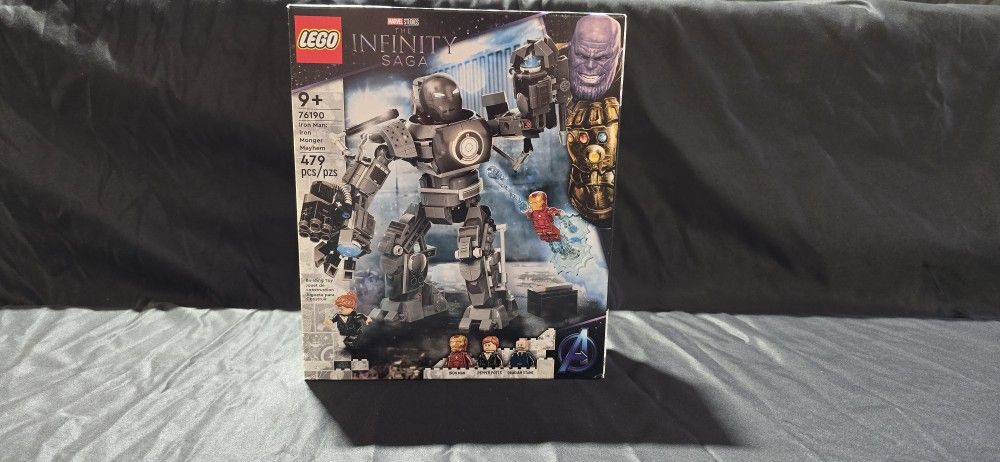 Lego Iron Man Iron Monger Iron Man: Iron Monger Mayhem, 76190