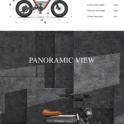 Rictor K1 Retro E-bike 