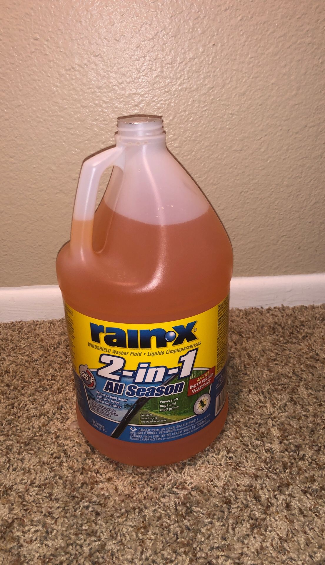 Rain X 2 in 1 all season windshield washer fluid for Sale in Colorado