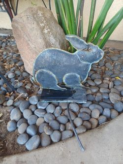 Bunny Rabbit Patio Ornament