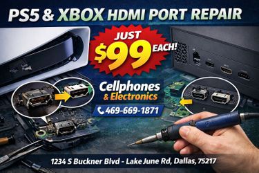 PS5 & XBOX HDMI Port Repairs - Just for $99 🤩🔥