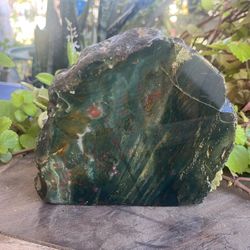 Felt Backed Jasper Slab Centerpiece