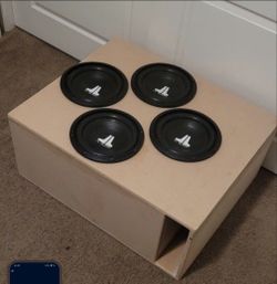 BOX ONLY - Ported box for 4 - 10 inch subwoofers