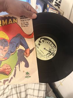 Vintage Supermán Vinyl