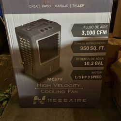 Hessaire 3,100 CFM 3-Speed Portable Evaporative Cooler (Swamp Cooler) for 950 sq. ft.