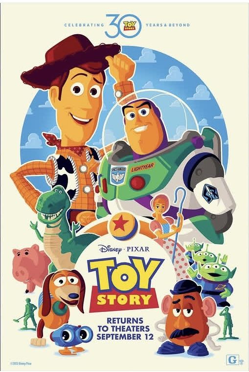 Toy Story - 30th Anniversary Movie Poster